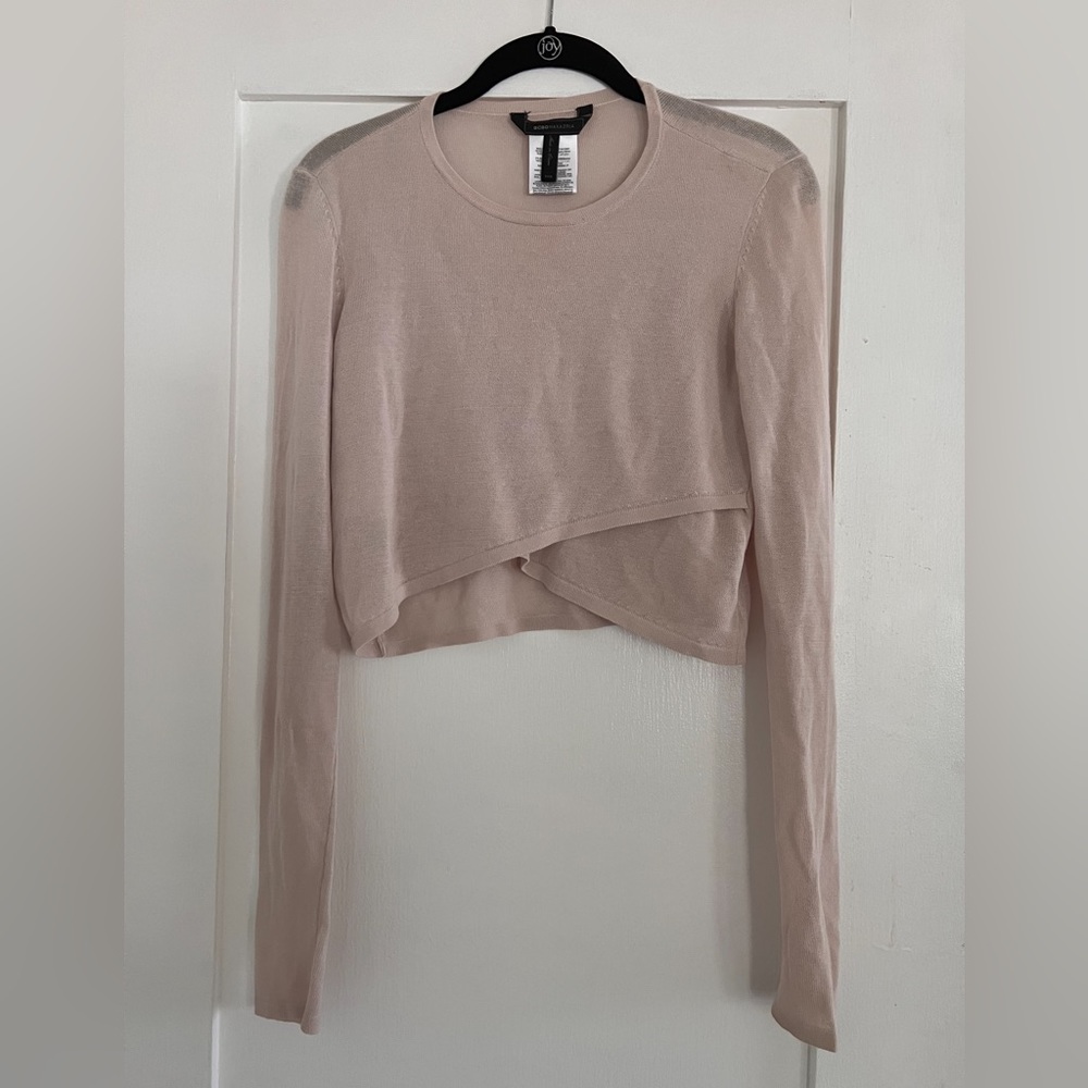 BCBG Max Azria | Renea Cropped Sweater Top